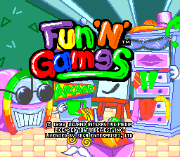 Fun 'n Games screenshot 3 for Sega Mega Drive